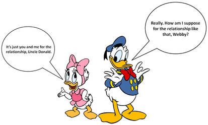 Webby and Donald are relationship as the ducks (2)