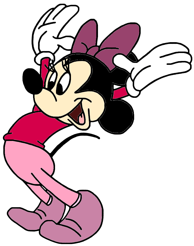 Pajama Party Minnie Mouse spring bounce by tylerleejewell on DeviantArt