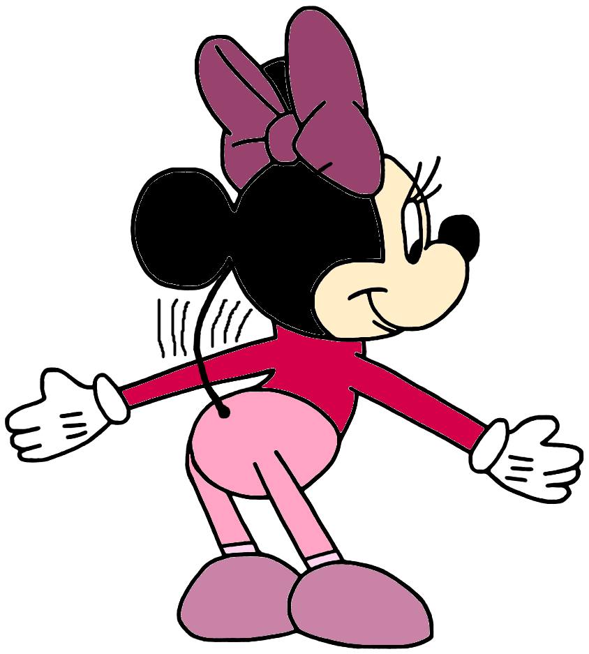 Pajama Party Minnie Mouse is shaking her tail by tylerleejewell on ...