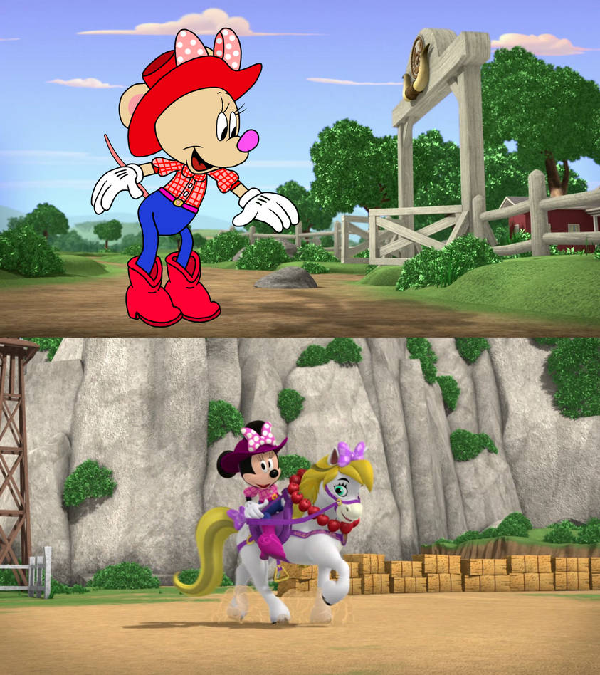 Mandy calls out to Minnie by tylerleejewell on DeviantArt