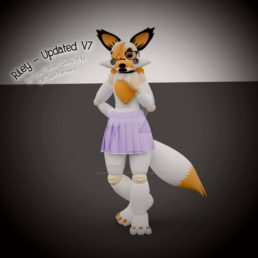 Blender Riley (FNAF/OC/Blender) Riley - Updated V7 by SilentPartner12 on DeviantArt