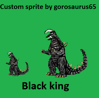 Custom Black King Sprite