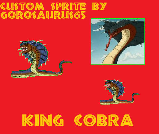 Custom King Cobra Sprite