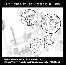 Sora tickled by the Pirates Kids 2th - commission