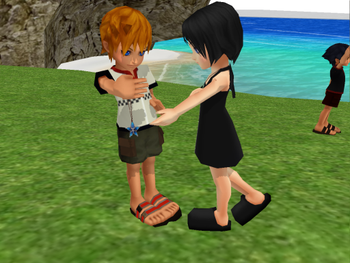 Kid Roxas and Xion