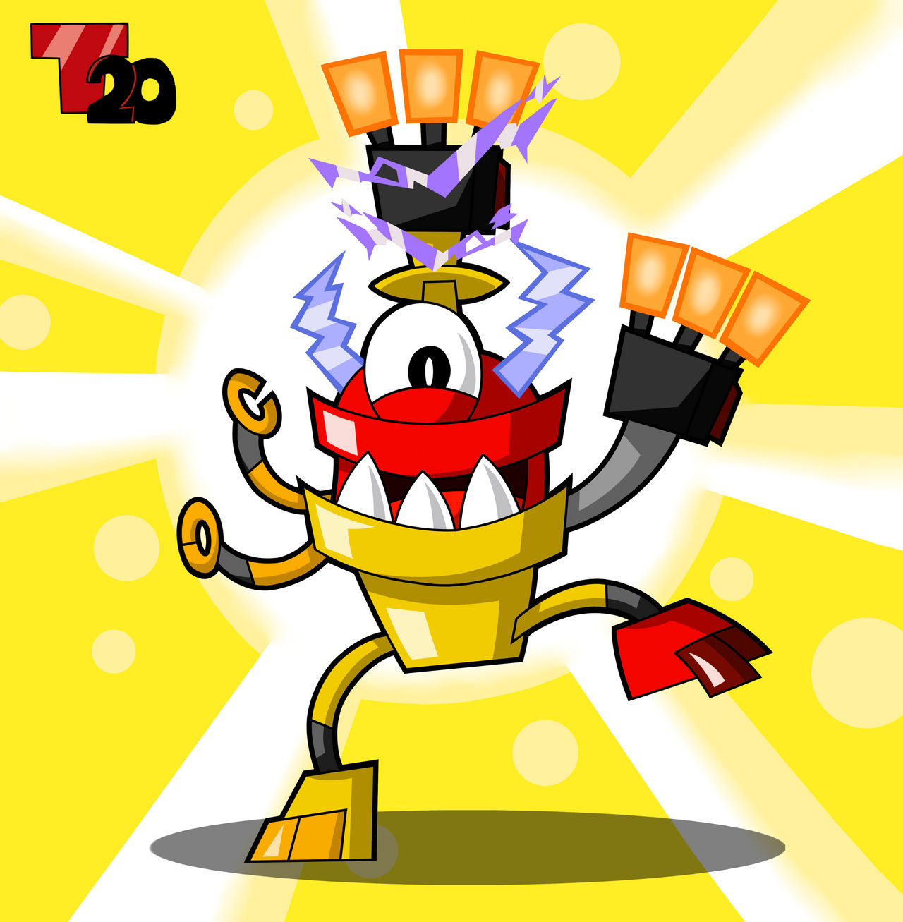 Mixels Murp Romp Deviantart Vulk+Zaptor MURP by Teo20120 on DeviantArt