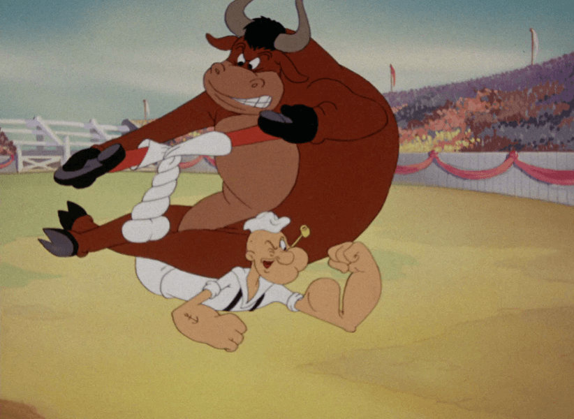 Popeye vs. Rodeo Bull 12 (Rodeo Romeo) by Wild5K on DeviantArt