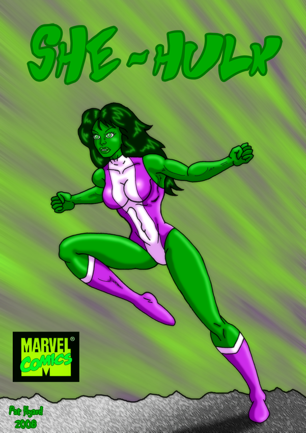 She-Hulk charge