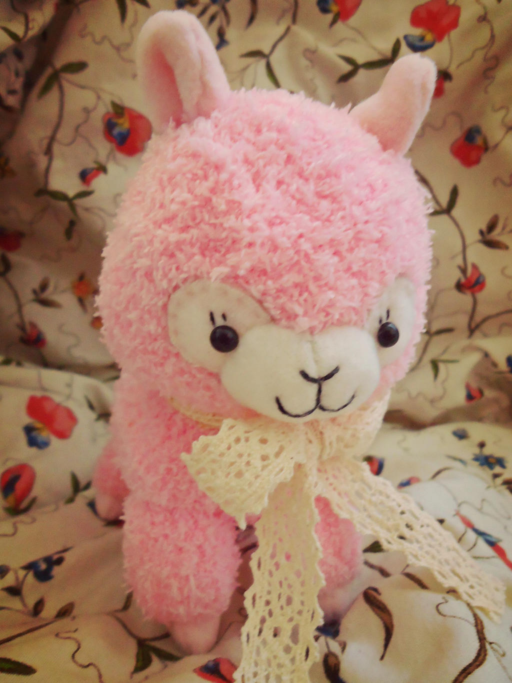 Curly Alpaca Plush