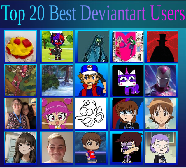 top 20 best deviantart users part 2 by frostrobloxfnf46 on DeviantArt