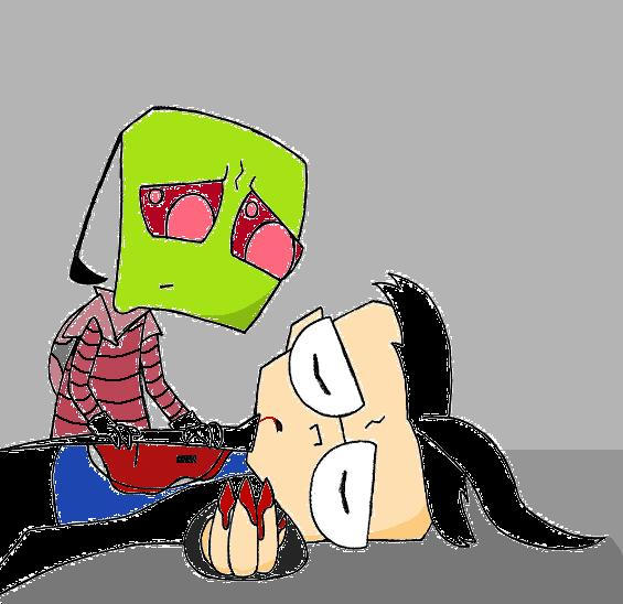 Invaders Crying Sad Invader Zim- Untitled by Coraline15 on DeviantArt