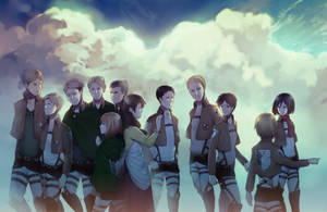 a bunch of dead shingekis (spoilers)