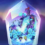 Echo flower terrarium