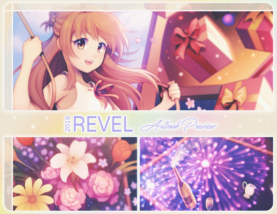Revel Artbook Preview. by longestdistance