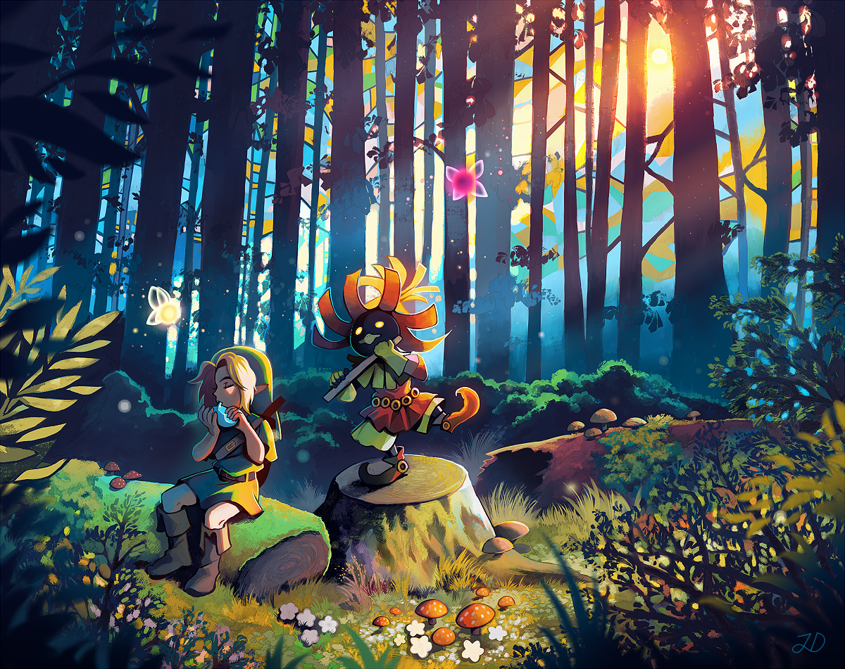 A tiny forest song. by longestdistance