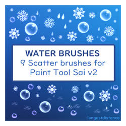 Water scatter brushes for SAI2