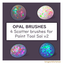 Opal scatter brushes for SAI2