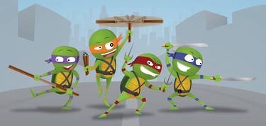 Cute Ninja Turtles