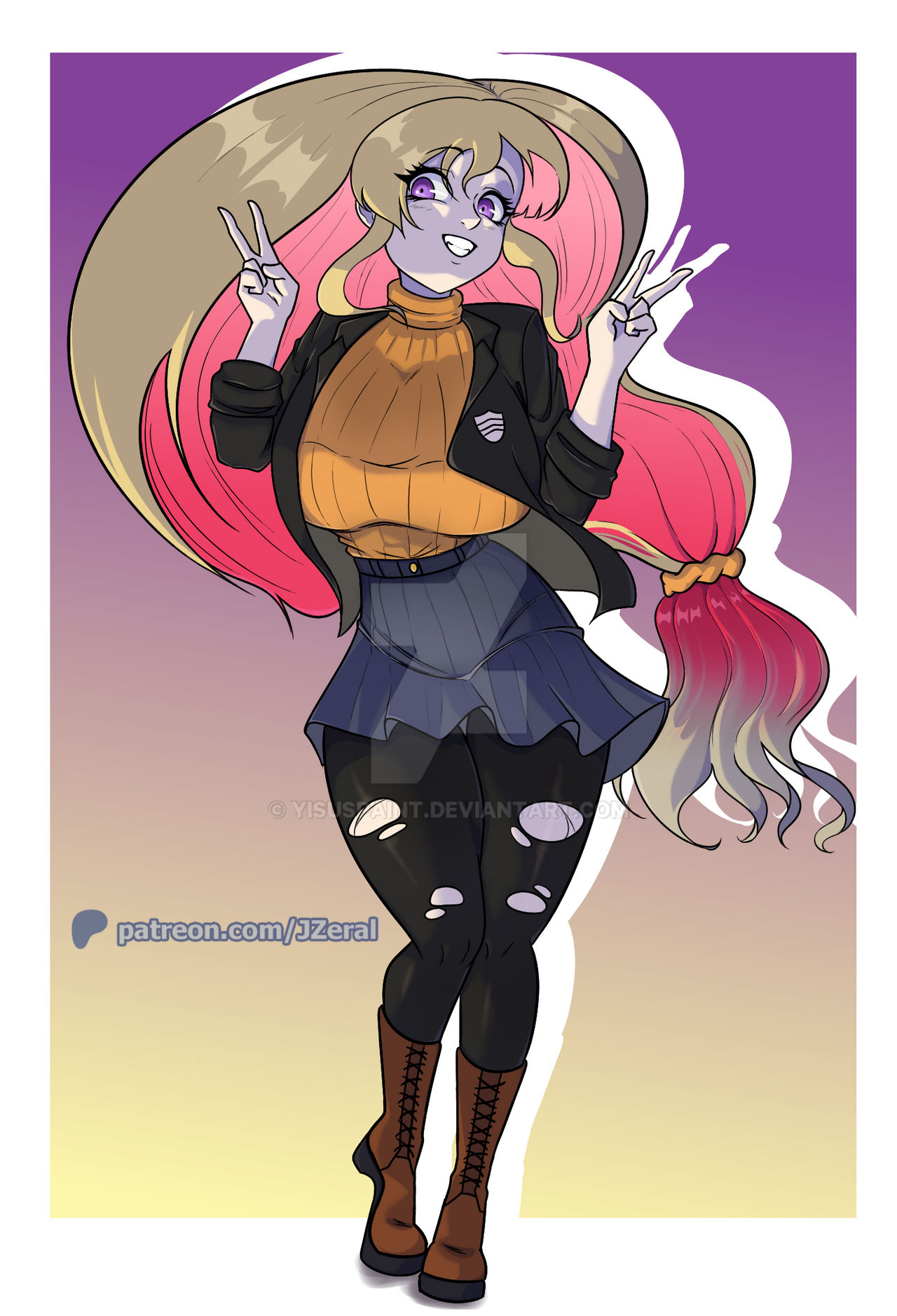 Fusion Comic Deviantart Commission (fusion) by YisusPaint on DeviantArt