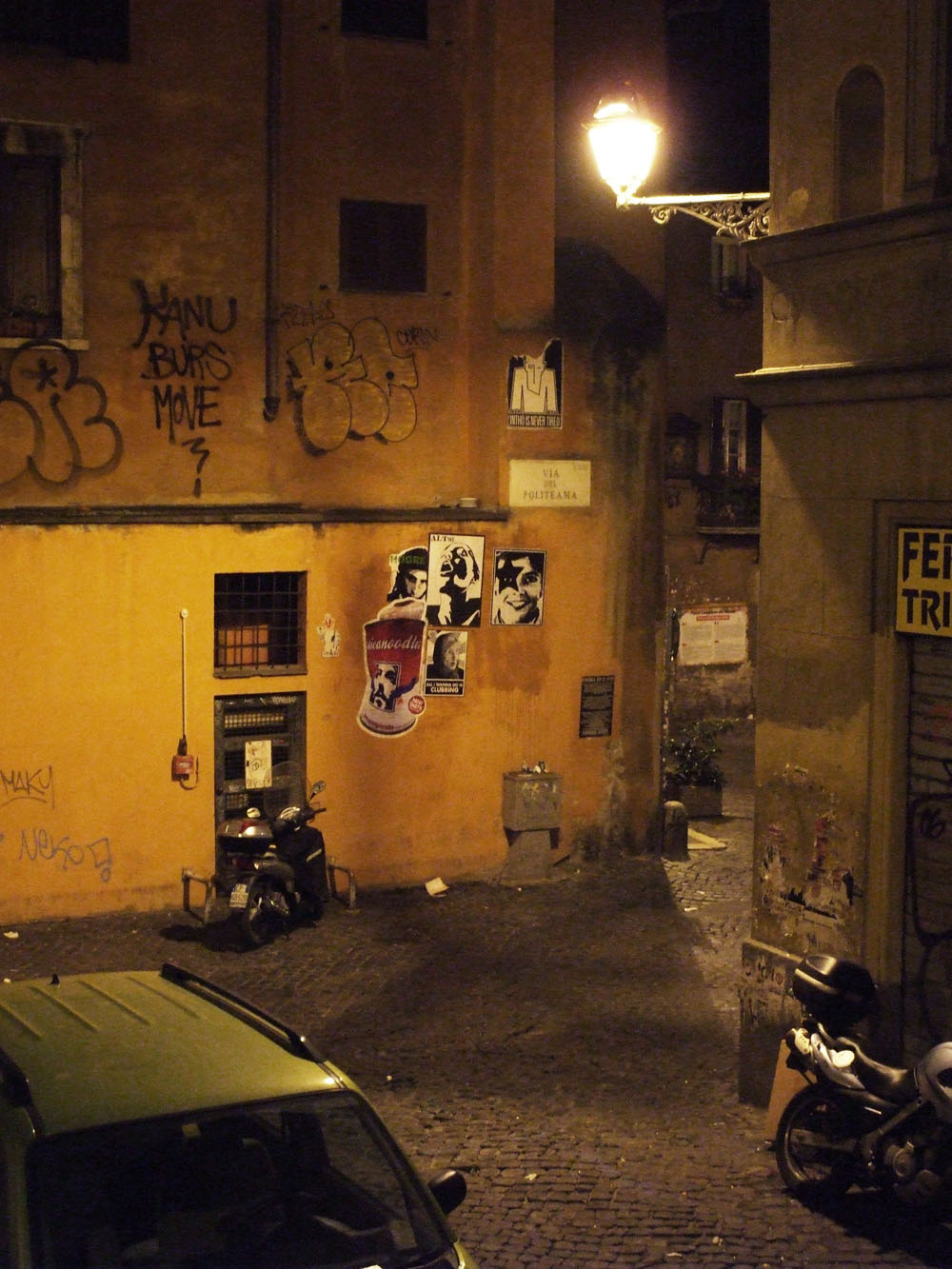 2008 Rome paste up