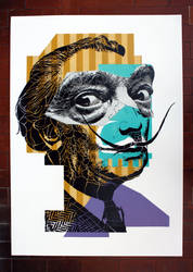 Portrait of Salvador Dali 10