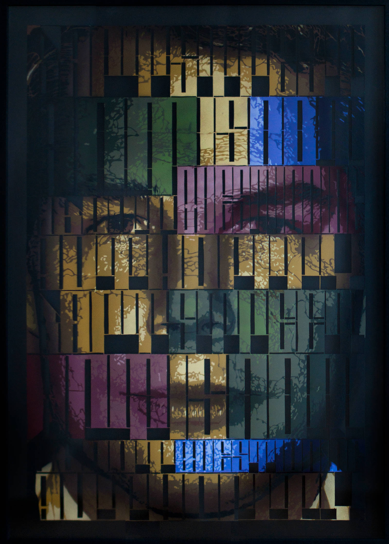 shepard fairey stencil on stencil by orticanoodles