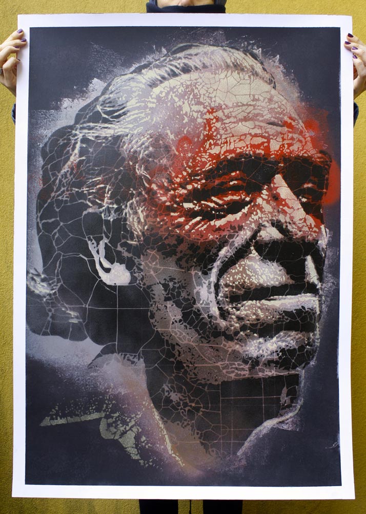 Charles Bukowski 06 by orticanoodles