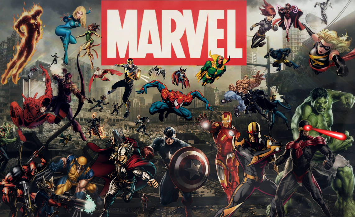 Marvel Super Heroes - Wallpaper by StingerTheOverLord on DeviantArt