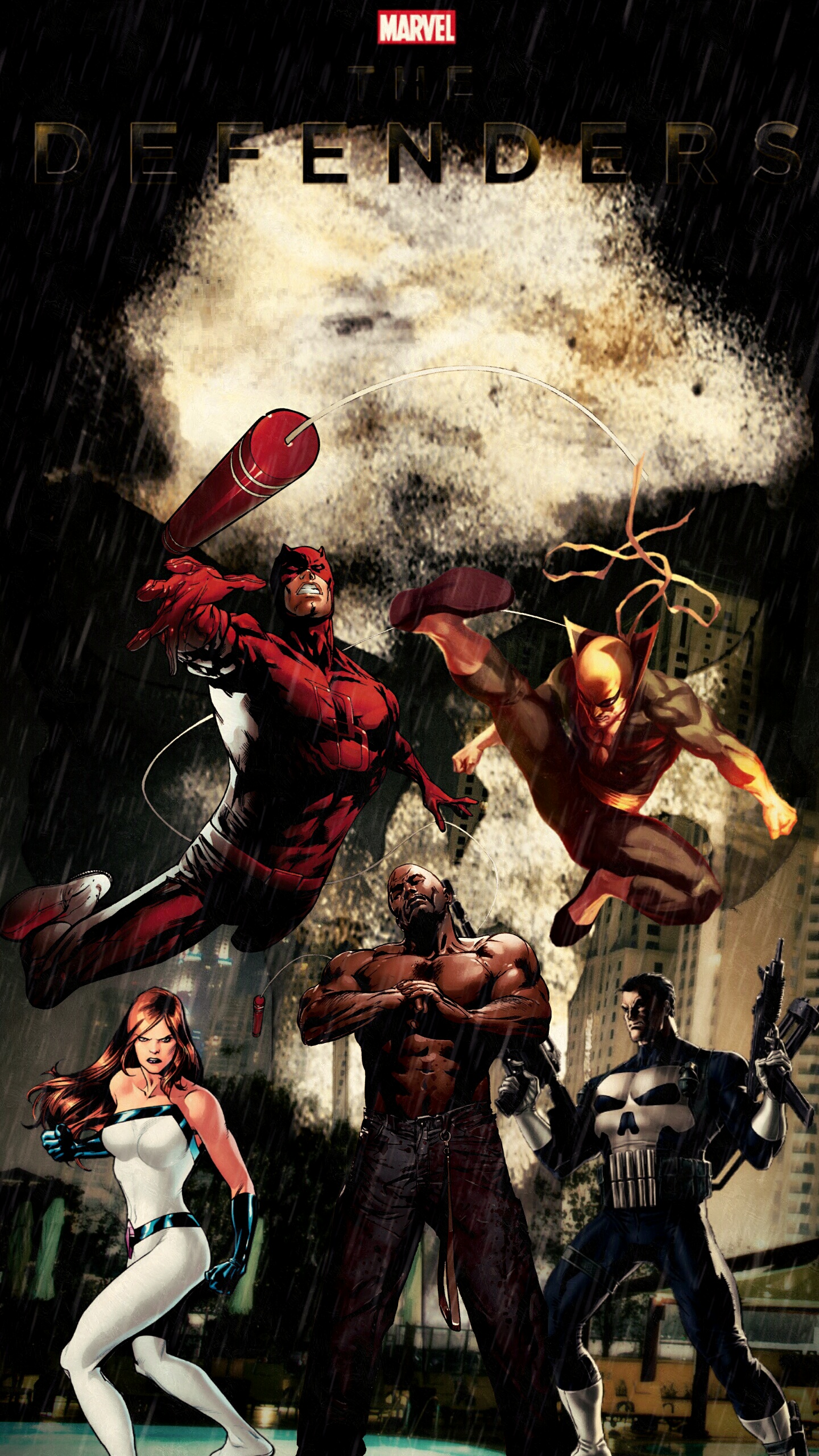The Defenders HD Mobile Wallpaper by Theincrediblejake on DeviantArt The Defenders HD Mobile Wallpaper by Theincrediblejake on DeviantArt