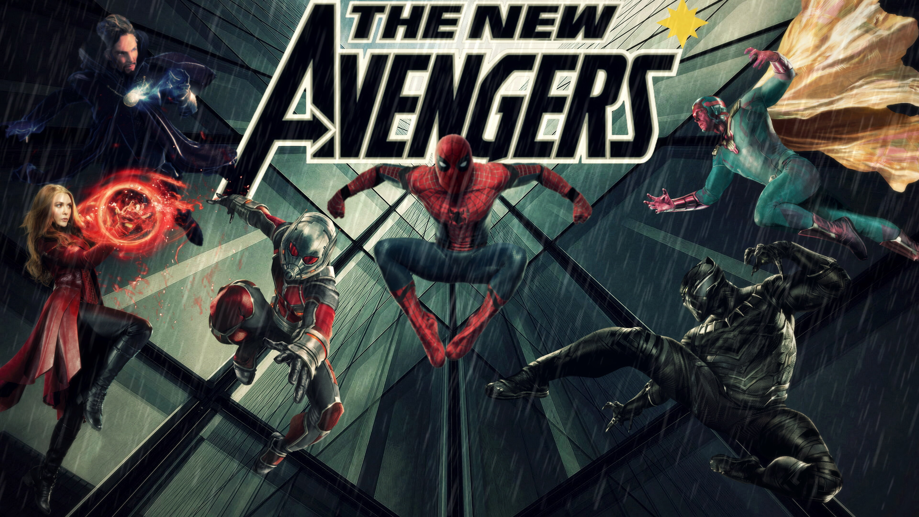 The New Avengers 4K Wallpaper by Theincrediblejake on DeviantArt The New Avengers 4K Wallpaper by Theincrediblejake on DeviantArt