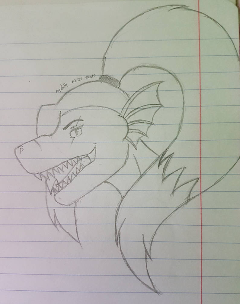 Susdyne portrait (?) by AgdaPL on DeviantArt