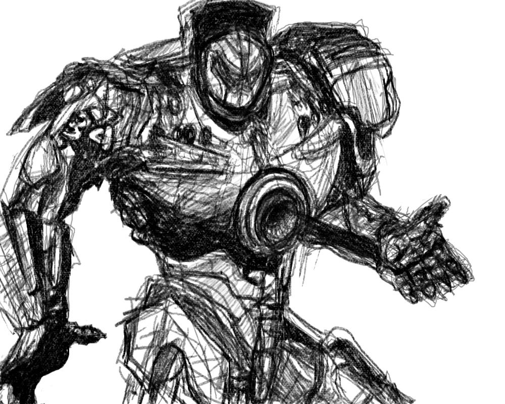 Pacific Rim Sketch by Shien279 on DeviantArt