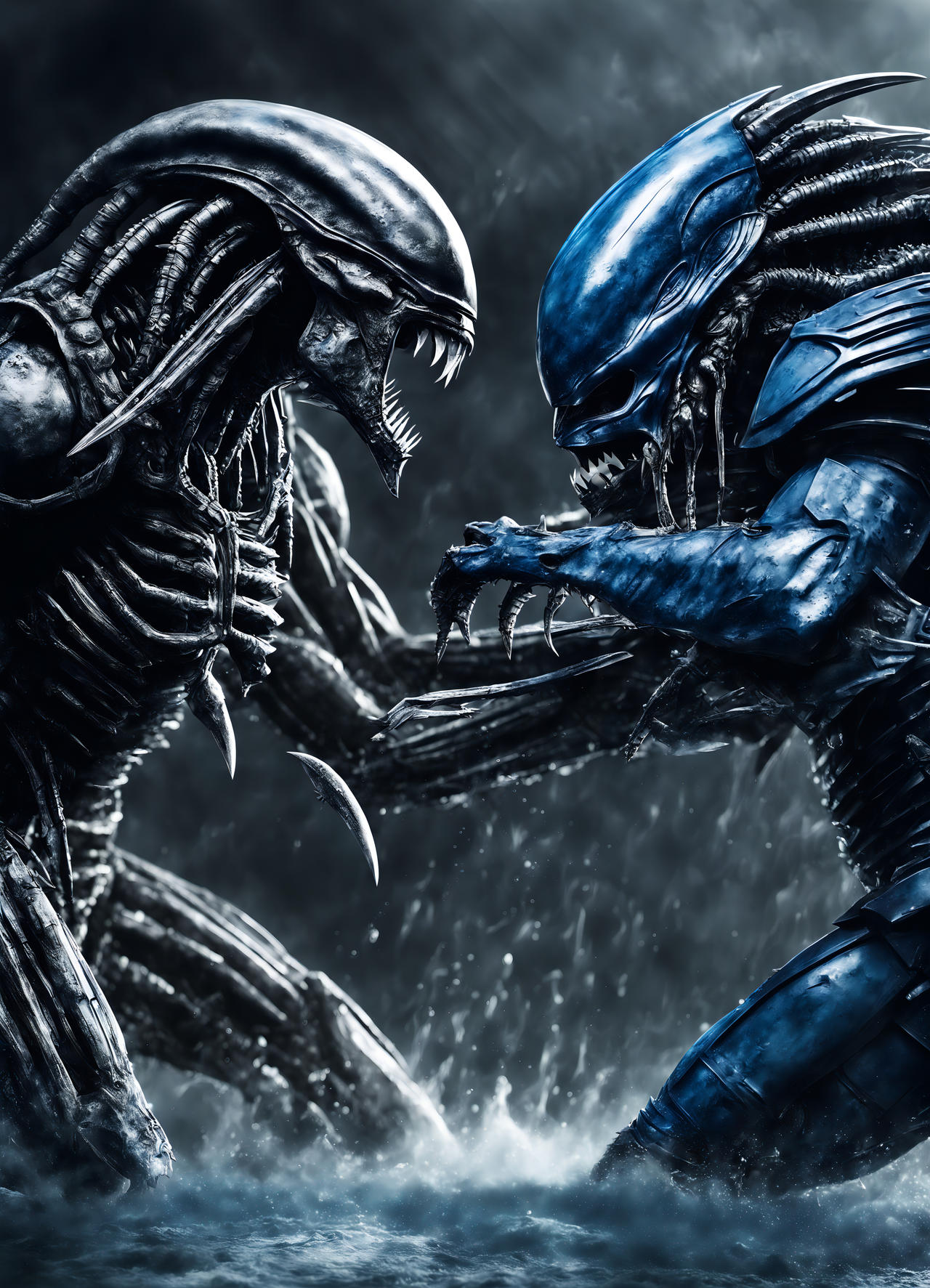 Xenomorph Vs Predator Hybrid by Ozzelot67 on DeviantArt