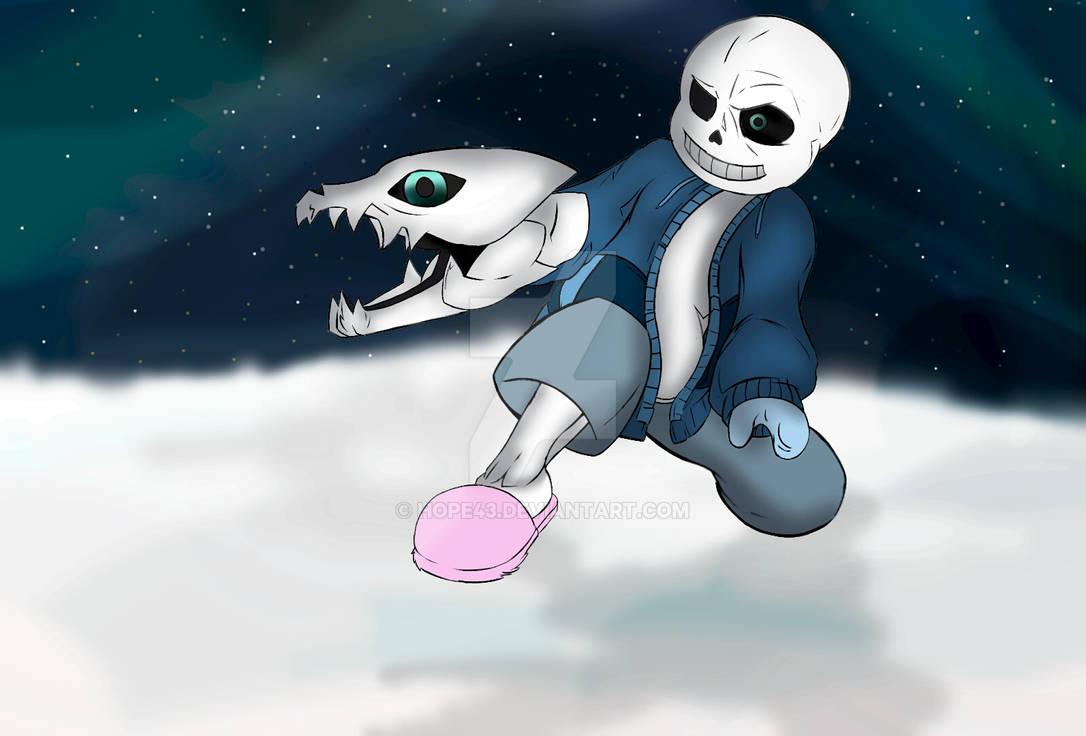 Sans blaster by hope43 on DeviantArt