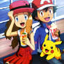 Ash and Serena's Vacation