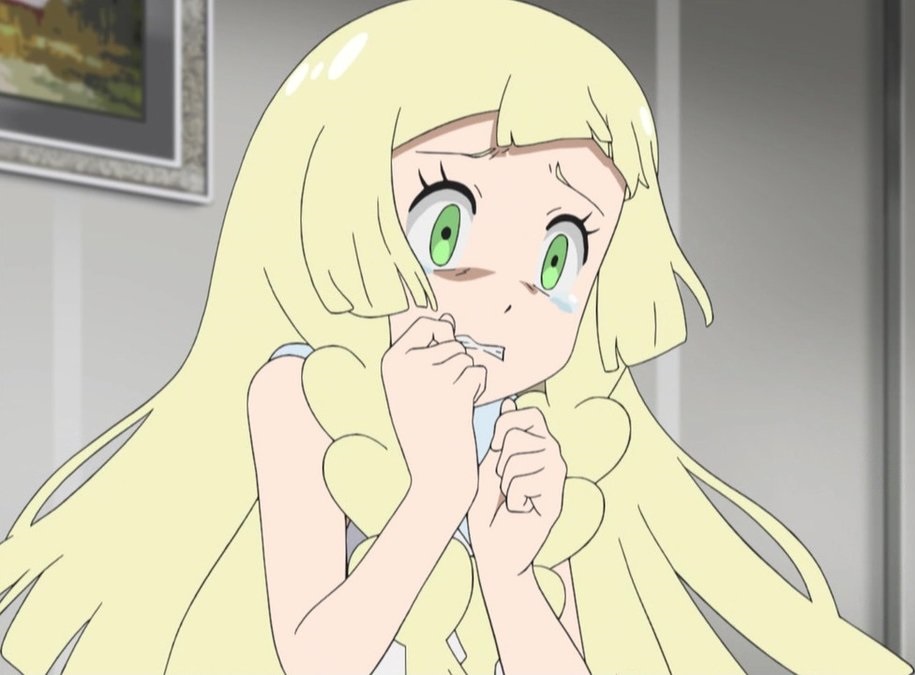 Lillie gets the baby to stop crying (and scares everyone else), Pokémon  Sun and Moon