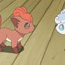 The Two Beautiful Vulpixs - (Fire and Ice)