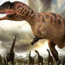 Carcharodontosaurus amongs the Herd