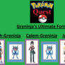 Pokemon Quest: Greninja's Ultimate Forms