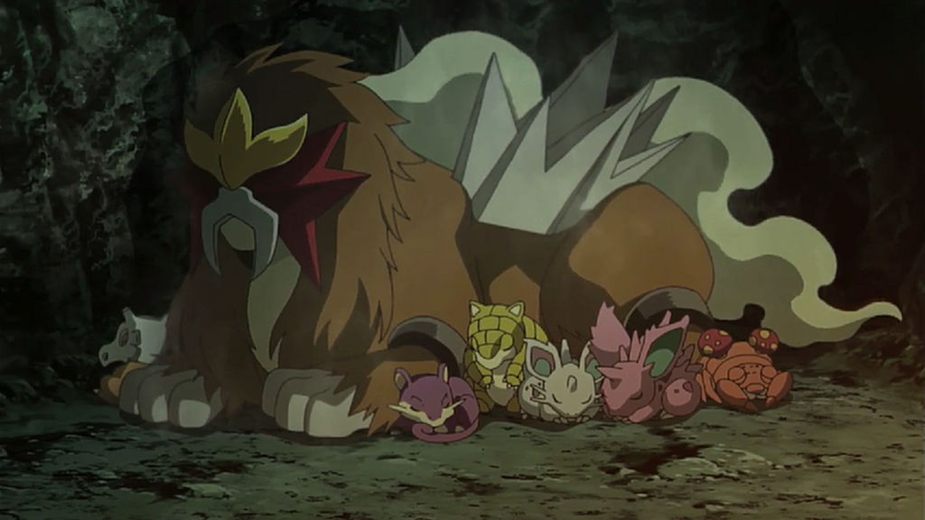 Entei - (Volcano Pokemon) by WillDinoMaster55 on DeviantArt