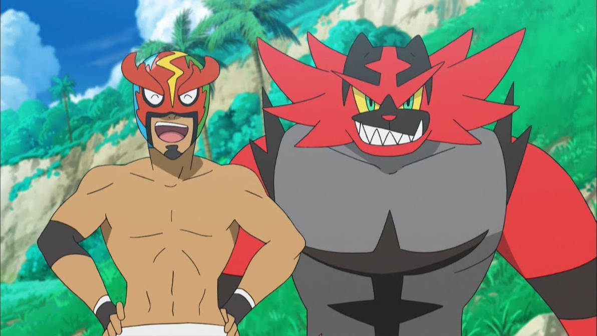 Masked Royal and Incineroar by WillDinoMaster55 on DeviantArt