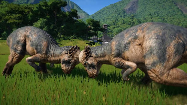 Pachycephalosaurus Head Smash (JW: Evolution)