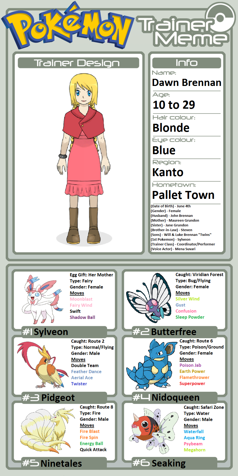 PKMN V - Dawn Team Profile by Blue90 on DeviantArt