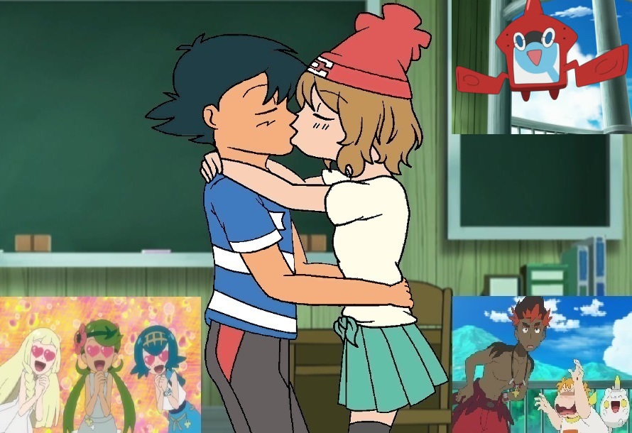 Ash and Serena's Alola Romance