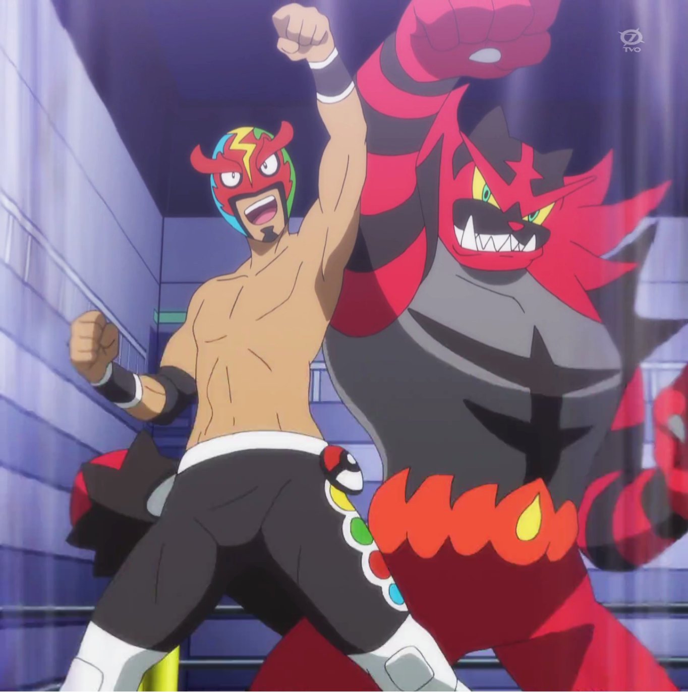 Royal and his Incineroar by WillDinoMaster55
