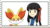 Karen (Pokemon OC Stamp) by WillDinoMaster55