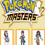 Pokemon Masters: Calem, Emma and Hilda