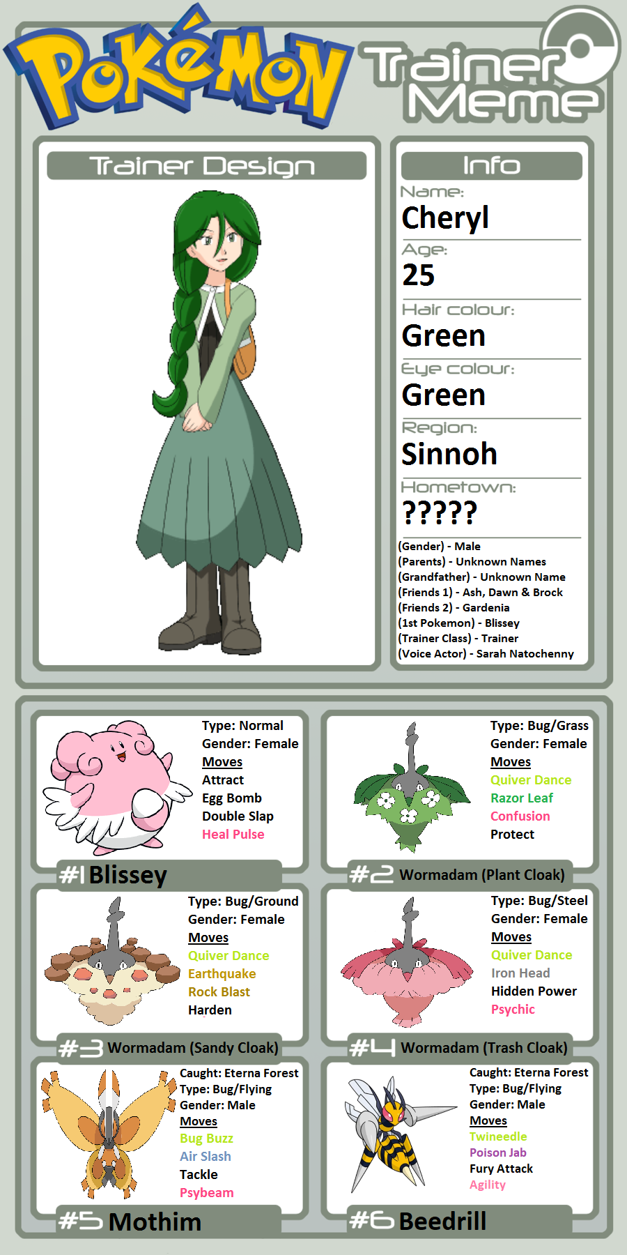 PKMN V - Dawn Team Profile by Blue90 on DeviantArt