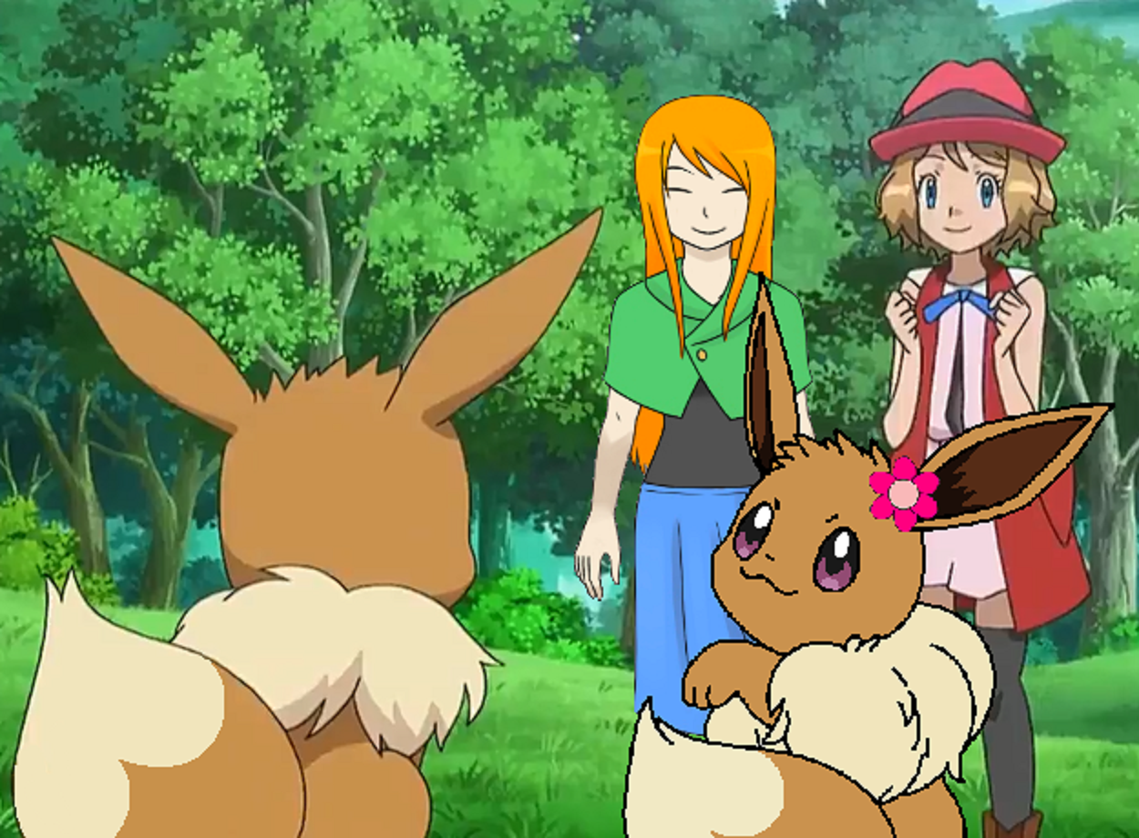 Pokemon Firered 2: You start out with an EEVEE. by CynthiaCelestic on  DeviantArt