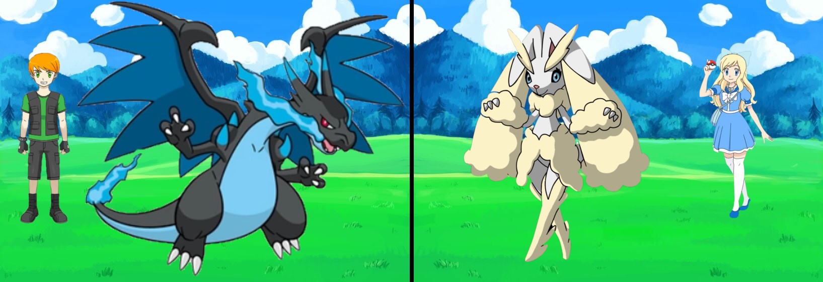 Pokemon Quest: Reshiram vs Zekrom by WillDinoMaster55 on DeviantArt